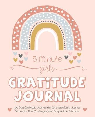 5 Minute Girls Gratitude Journal - Gratitude Daily - cover