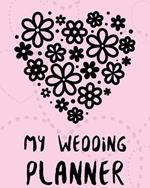 My Wedding Planner: DIY checklist Small Wedding Book Binder Organizer Christmas Assistant Mother of the Bride Calendar Dates Gift Guide For The Bride