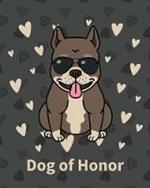 Dog Of Honor: Best Man Furry Friend Wedding Dog Dog of Honor Country Rustic Ring Bearer Dressed To The Ca-nines I Do