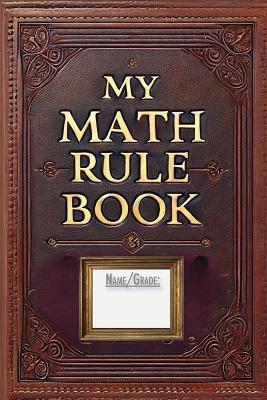 My Math Rule Book - Ingemar Anderson - cover