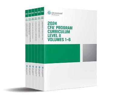 2024 CFA Program Curriculum Level II Box Set - CFA Institute - cover