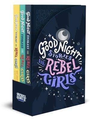 Good Night Stories for Rebel Girls 3-Book Gift Set - Francesca Cavallo,Elena Favilli - cover