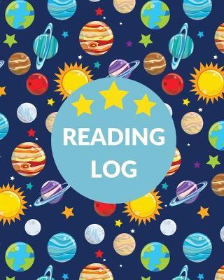 Book Log For Kids: Reading Notebook, Record And Organize Book Information, Writing Prompts For Young Readers, Student And Homeschool Reading Tracker - Teresa Rother - cover