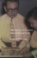 The Matter of Families - Robert H Deluty - cover