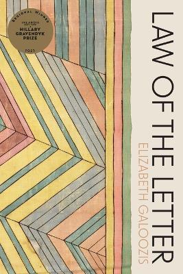 Law of the Letter - Elizabeth Galoozis - cover