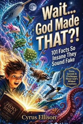 Wait... God Made THAT?!: 101 Facts So Insane They Sound Fake Trivia, Quizzes & Challenges About God's Wildest Creations - Cyrus Ellison - cover