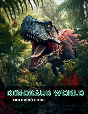 Dinosaur World: Embark on a Colorful Jurassic Journey for Kids to Color - Artphoenix - cover