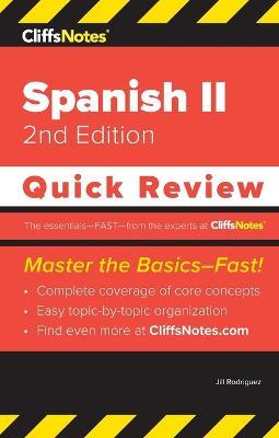 CliffsNotes Spanish II: Quick Review - Jill Rodriguez - cover