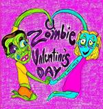 A Zombie Valentine's Day: A Little Zombie Boy Adventure