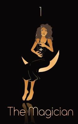 Mystical Black African American Magic Tarot Card Diary, Journal, and/or Notebook: Perfect for Fans of Astrology, Dark Magic, Fantasy, Occult, Wicca, and/or Witchcraft - cover