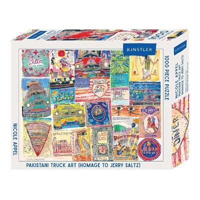 Pakistani Truck Art (Homage to Jerry Saltz): 1000 Piece Puzzle - cover