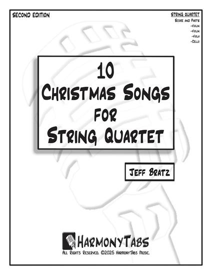 10 Christmas Songs for String Quartet: Second Edition