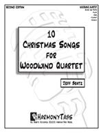 10 Christmas Songs for Woodwind Quartet: Second Edition