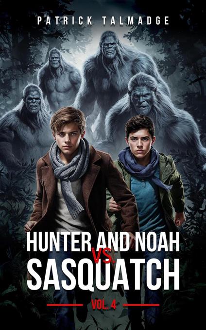 Hunter and Noah vs. Sasquatch Vol 4. - Patrick Talmadge - ebook