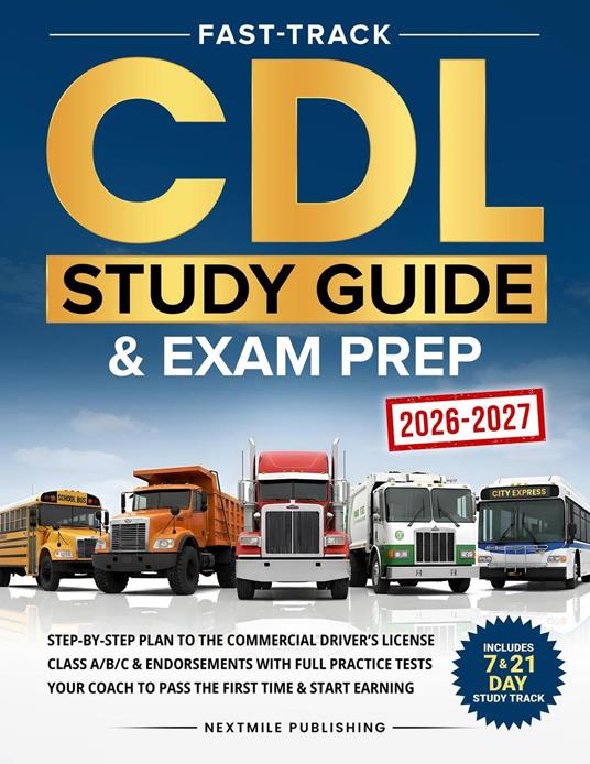 Fast-Track CDL Study Guide & Exam Prep