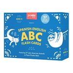 Spanish-English ABC Flash Cards: 27 Bilingual Alphabet Flash Cards Featuring Latin American Animals in a Papel Picado Design