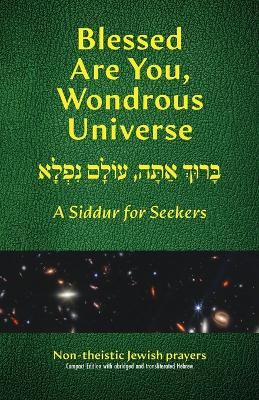 Blessed Are You, Wondrous Universe: A Siddur for Seekers - Herbert J Levine - cover