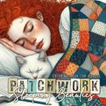 Patchwork Sleeping Beauties Coloring Book for Adults: Patchwork Coloring Book for Adults Portraits Coloring Book Grayscale Patchwork Pets Coloring Book