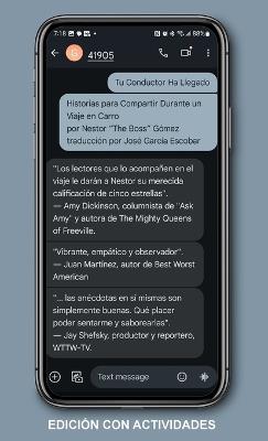 Tu Conductor Ha Llegado - Edicin con Actividades: Edicin con Actividades - Nestor "The Boss" Gomez - cover