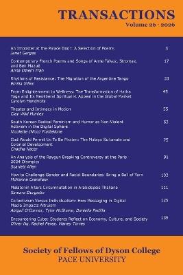 Transactions Volume 26 - cover