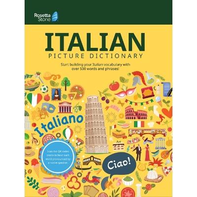 Rosetta Stone Italian Picture Dictionary - Rosetta Stone - cover