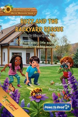 Buzz and the Backyard Rescue - Diane Kann - cover
