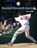 Baseball Research Journal: Spring 2020
