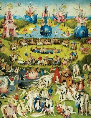 Hieronymus Bosch Planner 2024: The Garden of Earthly Delights Organizer Calendar Year January-December 2024 (12 Months) Northern Renaissance Painting - Shy Panda Press - cover
