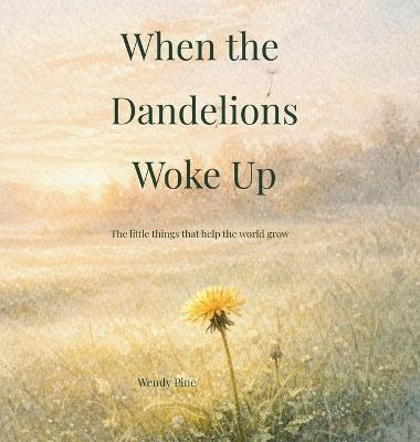 When the Dandelions Woke Up: A gentle story about small beginnings and the importance of being right on time - Wendy Pine - cover