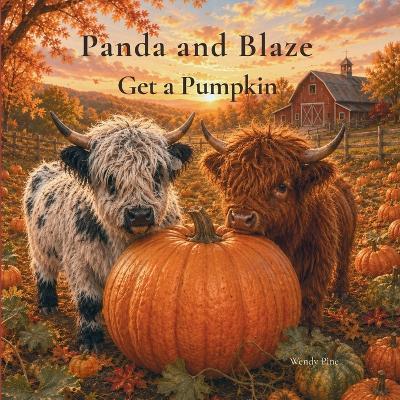 Panda and Blaze Get a Pumpkin: An Autumn Adventure at The Rescue - Wendy Pine - cover