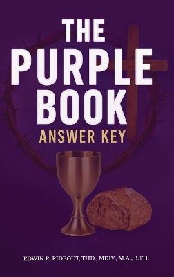The Purple Book: Answer Key - Edwin R Rideout - cover