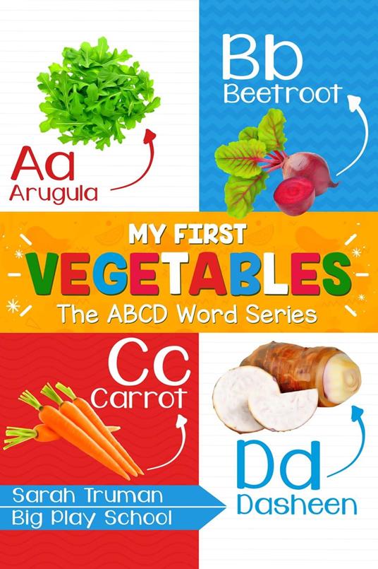 My First Vegetables - The ABCD Word Series