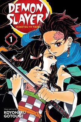 Demon Slayer: Kimetsu no Yaiba, Vol. 1 - Koyoharu Gotouge - cover
