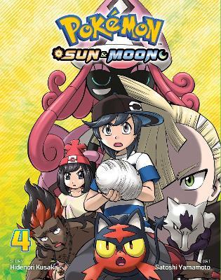 Pokémon: Sun & Moon, Vol. 4 - Hidenori Kusaka - cover
