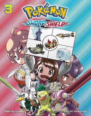 Pokémon: Sword & Shield, Vol. 3 - Hidenori Kusaka - cover