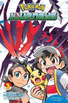 Pokémon Journeys, Vol. 3 - Machito Gomi - cover