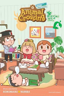 Animal Crossing: New Horizons, Vol. 4: Deserted Island Diary - KOKONASU RUMBA - cover