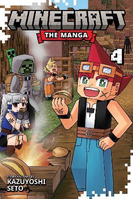 Minecraft: The Manga, Vol. 4 - Kazuyoshi Seto - cover