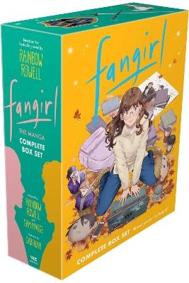 Fangirl: The Manga Complete Box Set: Includes volumes 1-4, with poster - Rainbow Rowell,Sam Maggs - cover