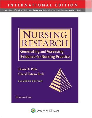 Nursing Research - Denise Polit,Cheryl Beck - cover