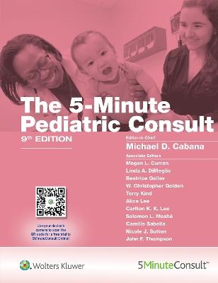 5-Minute Pediatric Consult - Michael Cabana - cover