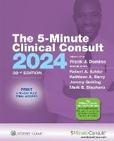 5-Minute Clinical Consult 2024 - Frank Domino - cover