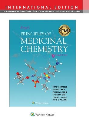 Foye's Principles of Medicinal Chemistry - Kimberly Beck,Victoria, PhD F. Roche,S. Williams Zito - cover