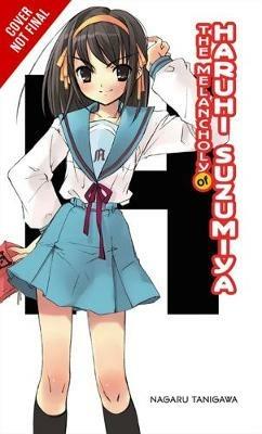 The Melancholy of Haruhi Suzumiya (light novel) - Nagaru Tanigawa - cover