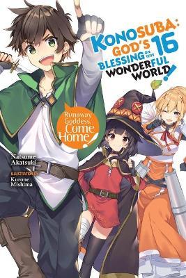Konosuba: God's Blessing on This Wonderful World!, Vol. 16 (light novel) - Kevin Steinbach,Kurone Mishima,Natsume Akatsuki - cover