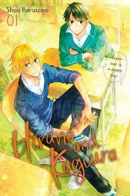 Hirano and Kagiura, Vol. 1 (manga) - Shou Harusono - cover
