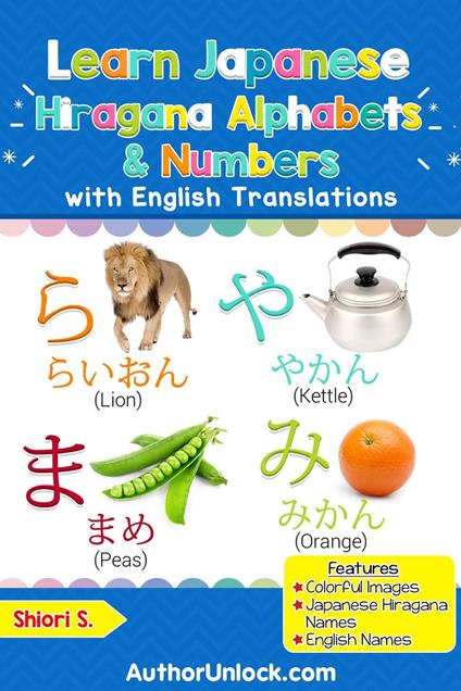 Learn Japanese Hiragana Alphabets & Numbers