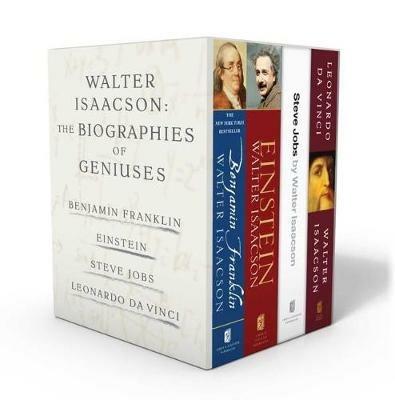 Walter Isaacson: The Genius Biographies: Benjamin Franklin, Einstein, Steve Jobs, and Leonardo Da Vinci - Walter Isaacson - cover