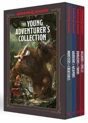 The Young Adventurer's Collection: Monsters and Creatures, Warriors and Weapons, Dungeons and Tombs, Wizards and Spells - Jim Zub - cover
