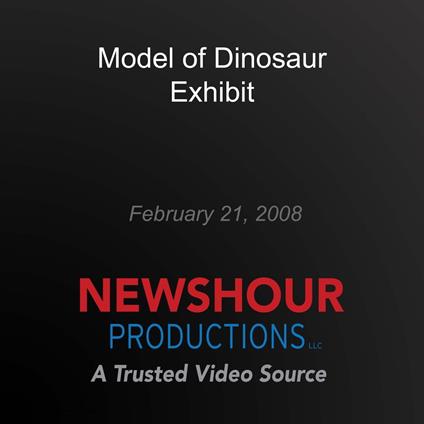 Model of Dinosaur Exhibit